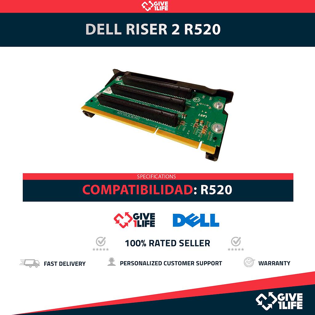DELL RISER 2 PARA R520 PN: 0T44HM