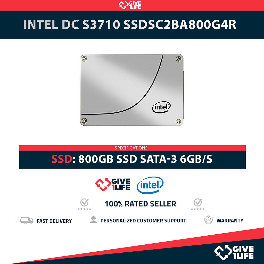 Intel DC S3710 SSDSC2BA800G4R SSD 800GB SATA 6GB/s