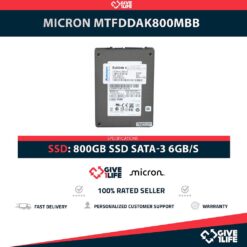 MICRON MTFDDAK800MBB SSD 800GB SATA 6GB/s