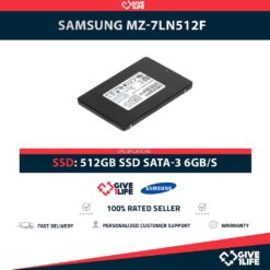 SAMSUNG MZ-7LN512F SSD 512GB 2.5″ SATA 6GB/S