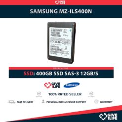 SAMSUNG MZ-ILS400N 400GB SSD SAS-3 12GB/S 2.5"