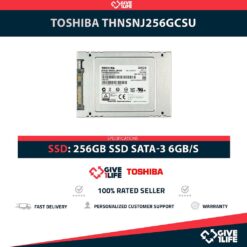 TOSHIBA THNSNJ256GCSU 256GB SSD SATA-3 6GB/S 2.5"