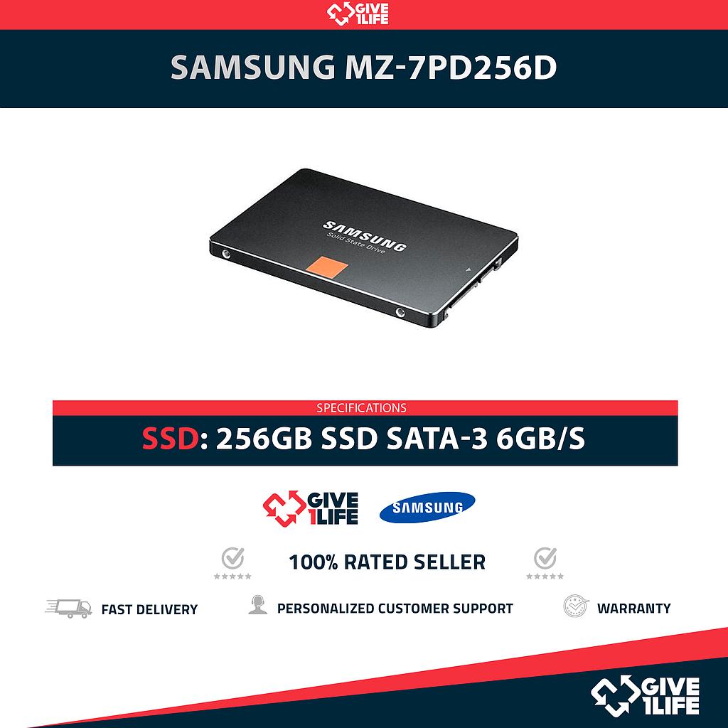 SAMSUNG MZ-7PD256D SSD 256GB 2.5″ SATA 6GB/S