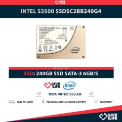 INTEL S3500 SSDSC2BB240G4 SSD 240GB 2.5″ SATA 6GB/S