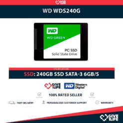 WD WDS240G SSD 240GB 2.5″ SATA 6GB/S
