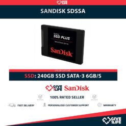 SANDISK SDSSA SSD 240GB 2.5" SATA 6GB/S
