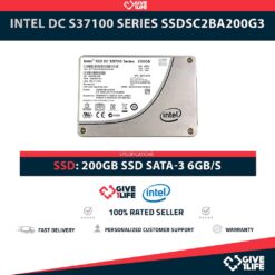 INTEL DC S37100 SERIES SSDSC2BA200G3 SSD 200GB 2.5" SATA 6GB/S