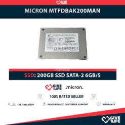 MICRON MTFDBAK200MAN SSD 200GB 2.5" SATA 3GB/S