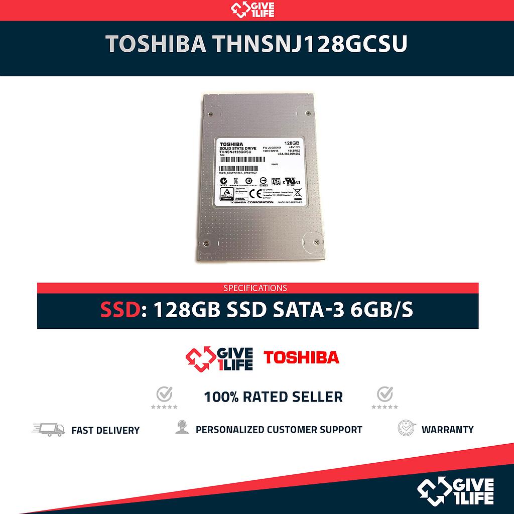 TOSHIBA THNSNJ128GCSU SSD 128GB 2.5" SATA 6GB/S