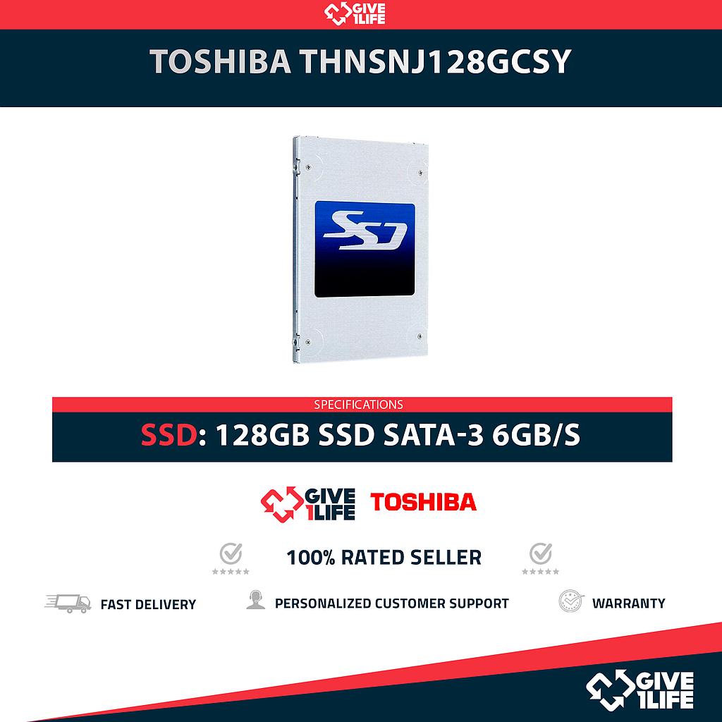 TOSHIBA THNSNJ128GCSY SSD 128GB 2.5" SATA 6GB/S