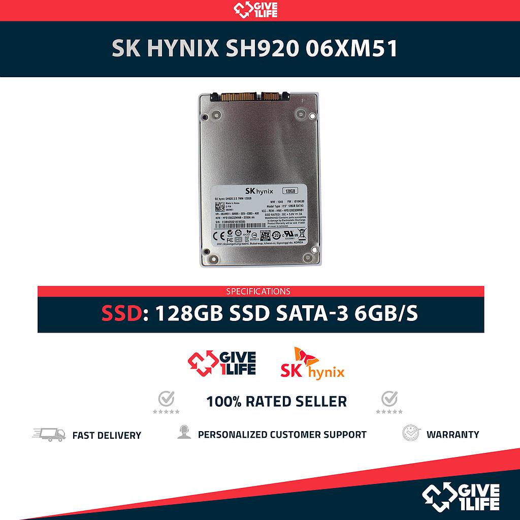SK HYNIX SH920 06XM51 SSD 128GB 2.5" SATA 6GB/S