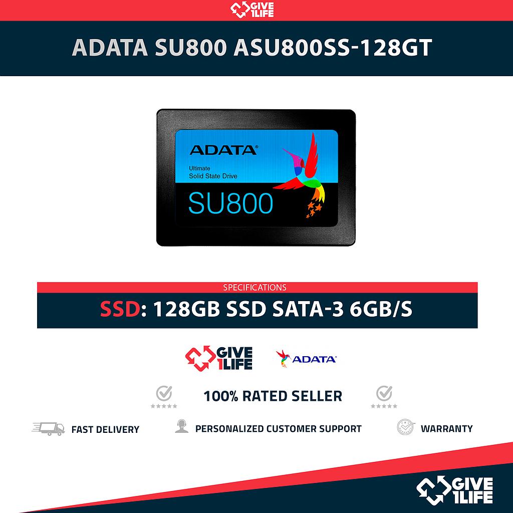 ADATA SU800 ASU800SS-128GT SSD 128GB 2.5" SATA 6GB/S