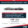 HBA EDITION HP DL360 G9 4LFF + 2SFF 2x E5-2650 V3 + 32GB RAM + H240AR + 530FLR + 2 PSU + 12TB HDD + 2 SSD