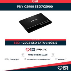 PNY CS900 SSD7CS900 SSD 120GB 2.5″ SATA 6GB/S
