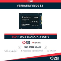 VERBATIM Vi500 S3 SSD 120GB 2.5″ SATA 6GB/S