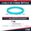 Cable/Latiguillo de Fibra Óptica LC UPC a LC UPC 3m OM3 Multimodo