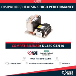 HP Disipador / Heatsink HIGH PERFORMANCE para DL380 GEN10