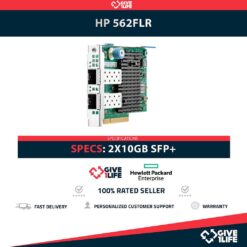 HP 562FLR DOBLE PUERTO 2x 10GB SFP+ PN: 790317-001