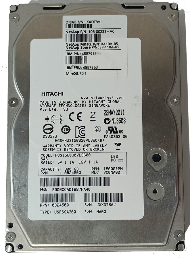 HITACHI HUS156030VLS600 300GB HDD 3.5" SAS-2 6GB/S 15.000 RPM 64MB CACHÉ - Imagen 9