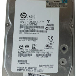 HP HUS156060VLS600 HDD 600GB 3.5" SAS 6GB/S 15K RPM 533871-003 - Imagen 9