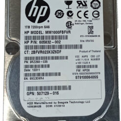 HPE ST91000640SS 1TB HDD 2.5" SAS-2 6GB/S 7.2K 64MB - 725118-001 - Imagen 2