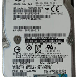 HPE HUC109060CSS600 600GB HDD 2.5" SAS-2 6GB/S 10K 64MB - 641552-003 - Imagen 9