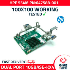 HP FlexFabric 554M DOBLE PUERTO 10GBASE-KX4 647588-001/ 649870-001