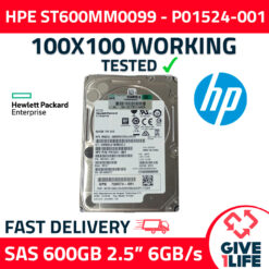 HPE ST600MM0099 600GB HDD 2.5" SAS-2 6GB/S 10K 256MB - P01524-001