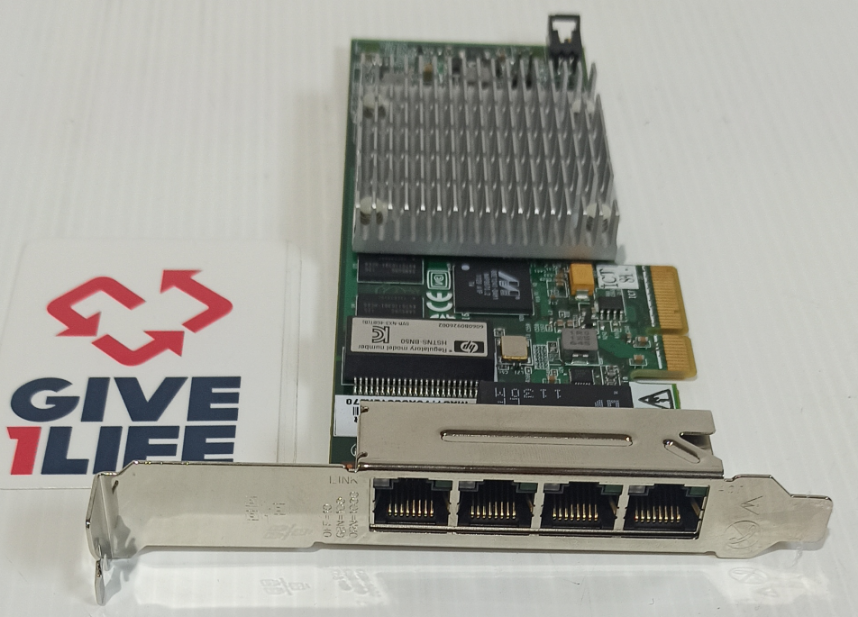 HP NC375T ADAPTADOR PARA SERVIDORES PCI-E CON 4 PUERTOS 1GB - 539931-001 - Imagen 3