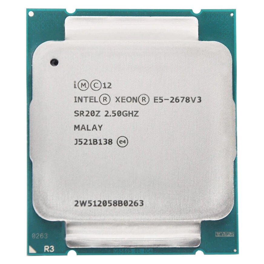 Intel Xeon E5-2678 V3 (12 Núcleos/24 Hilos) @3.10GHz Turbo Speed - Imagen 2