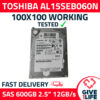 TOSHIBA AL15SEB060N 600GB HDD 2.5" SAS-3 12GB/S 10K 128MB CACHÉ