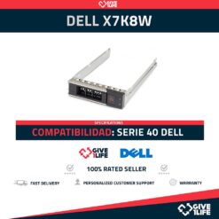 Dell X7K8W 3.5″ CADDY PARA R440 R540 R940 R640 R740 R740xd