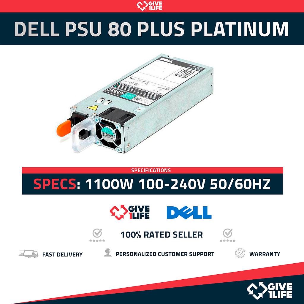 DELL 1100W 80 PLUS FUENTE DE ALIMENTACION PARA SERIE 30 / SERIE 40