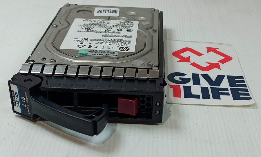 HPE HUS723020ALS640 2TB HDD 3.5" SAS-2 6GB/S 7.2K 64MB - 638521-001 + CADDY - Imagen 9