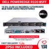 DELL POWEREDGE R320 8SFF 1x E5-2430 + 8GB RAM +H710 +IDRAC 7 +2 PSU