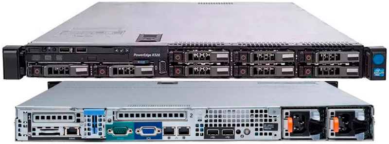DELL POWEREDGE R320 8SFF 1x E5-2430 + 8GB RAM +H710 +IDRAC 7 +2 PSU - Imagen 2