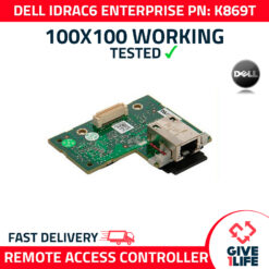 DELL IDRAC6 ENTERPRISE TARJETA ACCESO REMOTO PARA SERVIDORES DELL PN: K869T