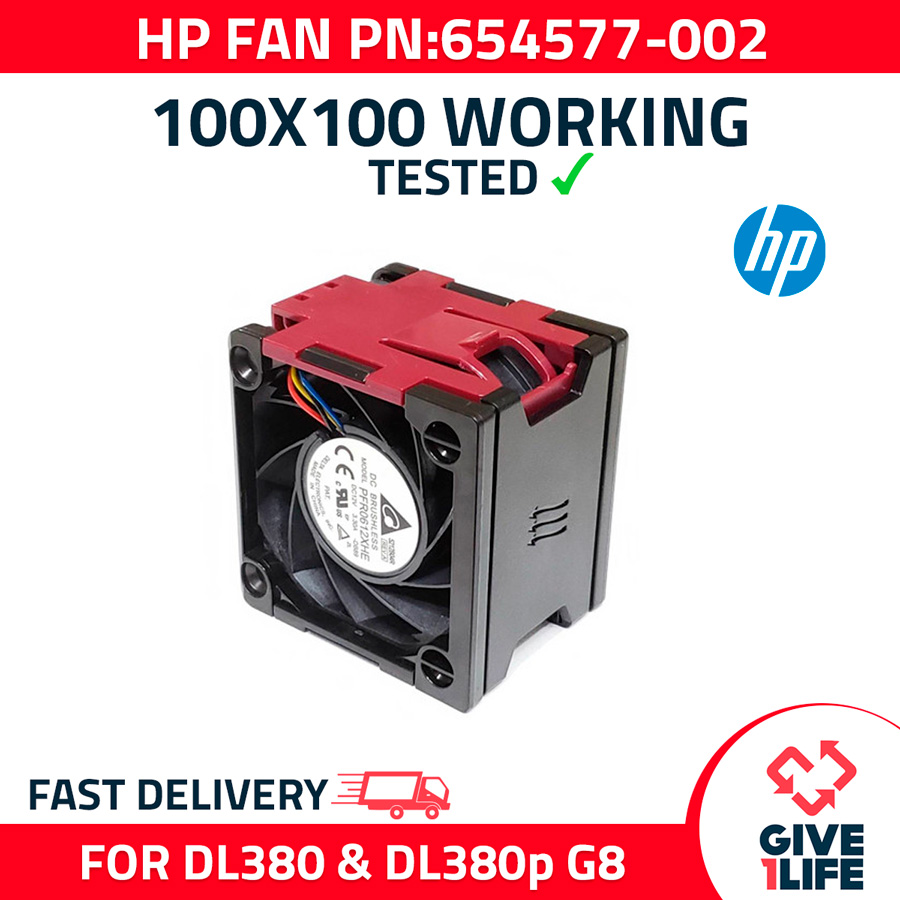 HP VENTILADOR PARA DL380 & DL380p G8 PN:654577-002/662520-001
