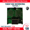 DELL PE BROADCOM 5708 DOBLE PUERTO 1GB NIC PCIe x4 TARJETA MEZZANINE PN: YY424