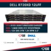 Servidor Rack DELL PowerEdge R720XD 12LFF 2xE5-2630+128GB+12X3TB+12CADDY 6HGV2