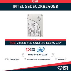 INTEL D3-S4510 SERIES SSDSC2KB240G8 240GB SSD SATA 3.0 6GB/S 2.5"