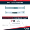RAIL KIT HP DL380 2U G9 G10 LFF PAR COMPLETO