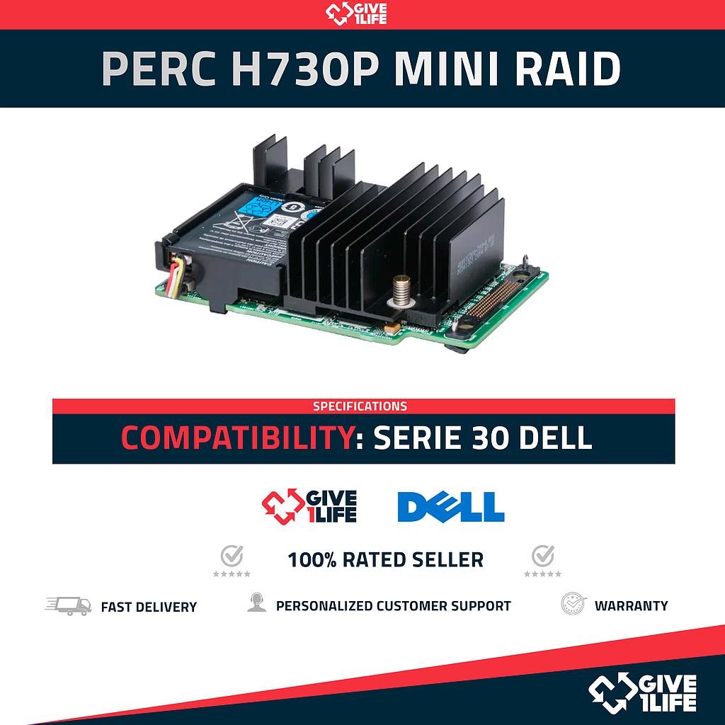 PERC H730P MINI Raid Controller PN: 7H4CN SAS 12GB/s (Configurador Give1Life)