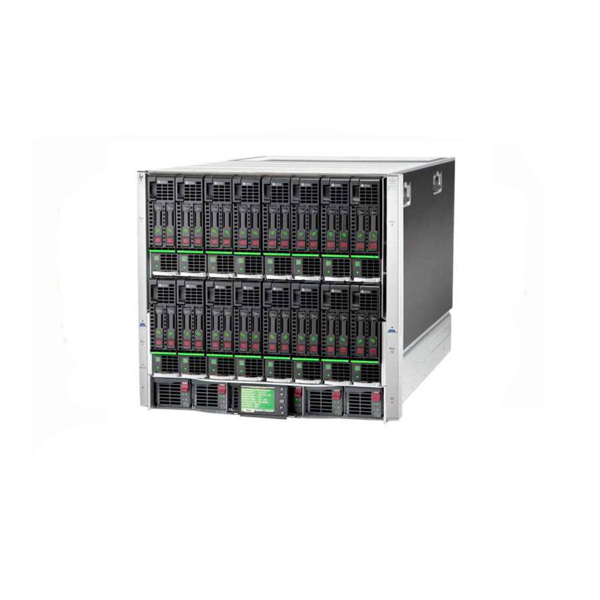 Chassis HP E-C7000 G3 + 16 x Blades BL460C Gen9 E5-2620 V3 512GB RAM 192CO/384TH + 2X HP 10GbE Pass-Thru - Imagen 2