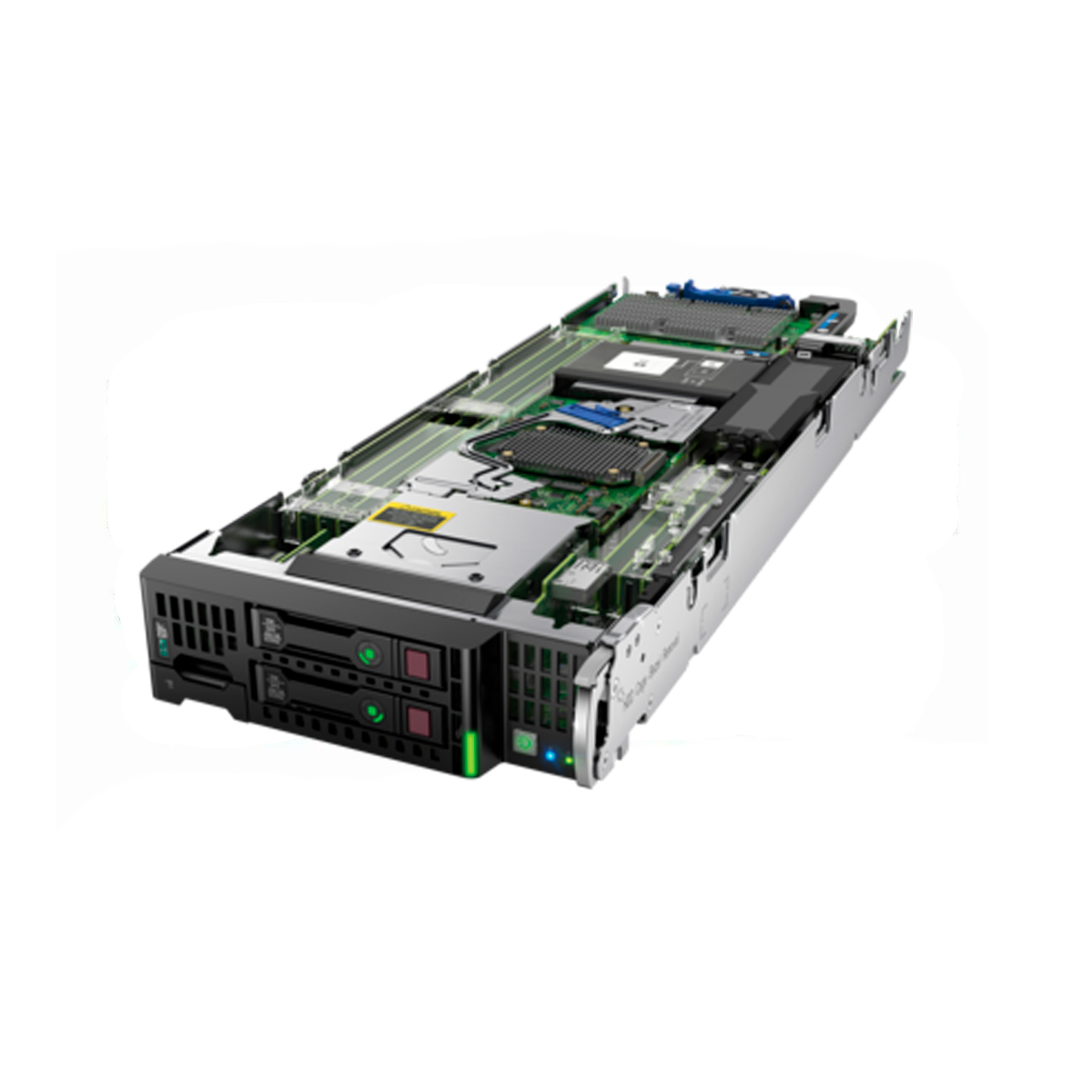Chassis HP E-C7000 G3 + 16 x Blades BL460C Gen9 E5-2620 V3 512GB RAM 192CO/384TH + 2X HP 10GbE Pass-Thru - Imagen 5