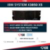 IBM System X3850 X5 4x E7-4820 (32 Núcleos / 64 Hilos) 64GB RAM ECC 2 PSU 2x1GB