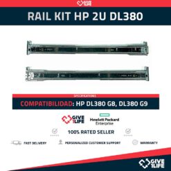 RAIL KIT HP DL380 2U G8 G9 G10 SFF PAR COMPLETO