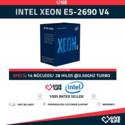 Intel Xeon E5-2690 V4 (14 Núcleos/28 Hilos) @3.50GHz Turbo Speed