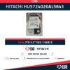 HUS724020ALS641 2TB HDD 3.5" SAS 6GB/S 7.2K RPM - ESPECIAL PARA SERVIDORES