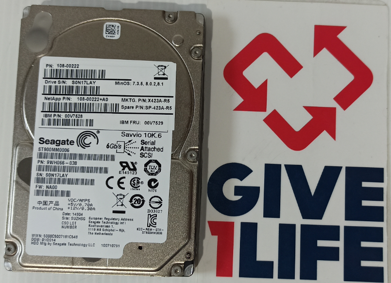 SEAGATE ST900MM0006 900GB HDD 2.5" SAS-2 6GB/S 10K - Imagen 2